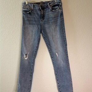 Kut From The Kloth Katy Boyfriend Distressed Jeans size 10